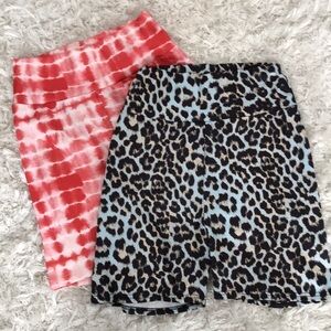 2 pair of athletic shorts, medium
